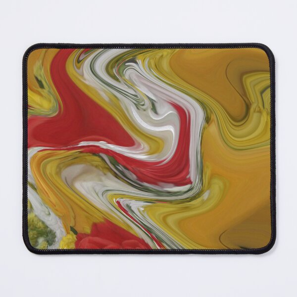 Item preview, Orange Rose and Abstract Art designed and sold by Victoria Rose.