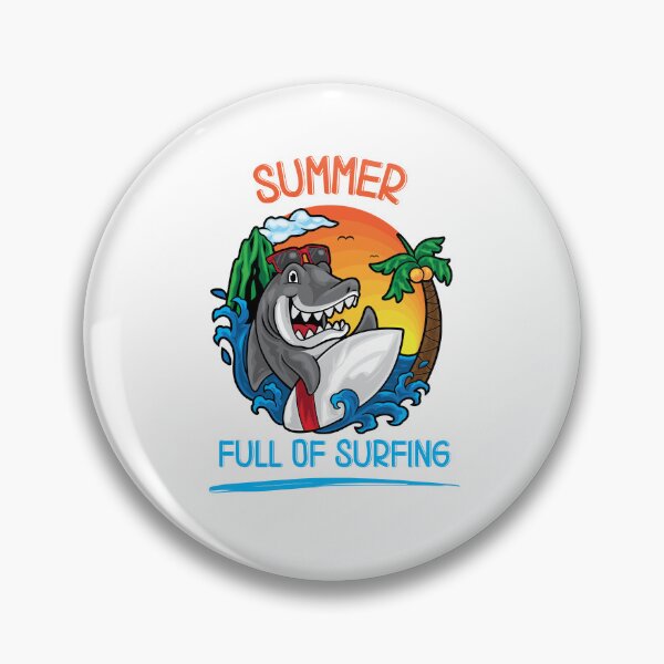 Item preview, Summer full of surfing designed and sold by SunnyFunnyArt.