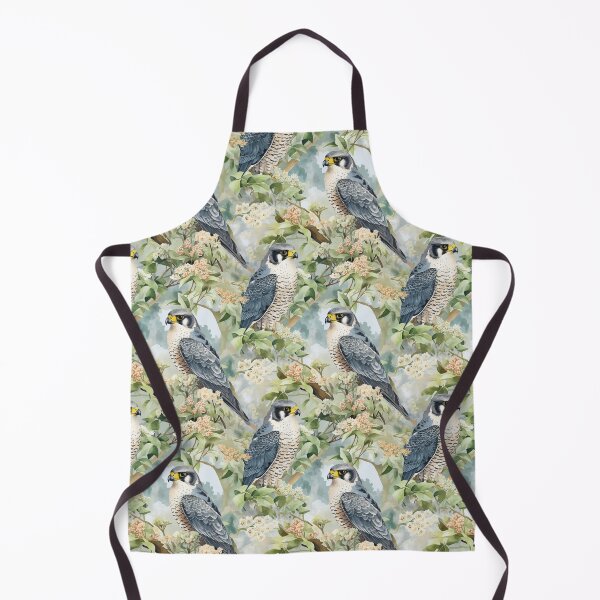 Item preview, Peregrine Falcon Seamless Pattern Design designed and sold by CaledoniArt.
