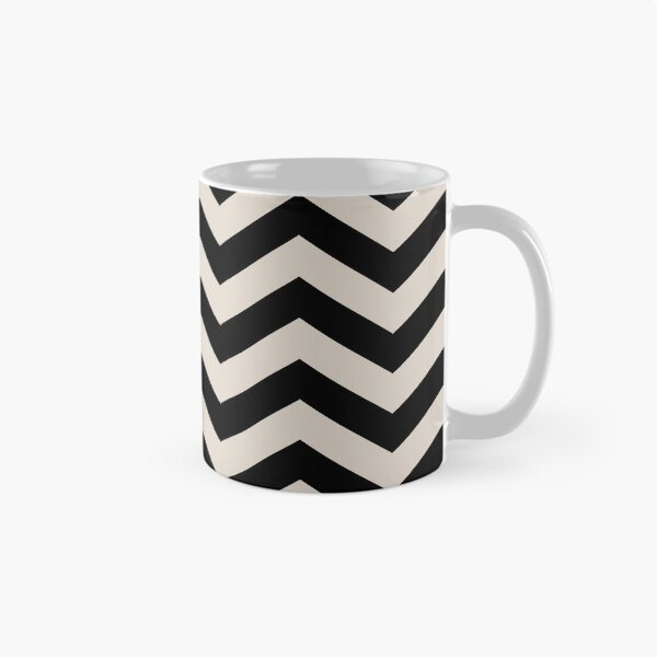 Item preview, Black and Linen White Chevron designed and sold by tonymagnerart.