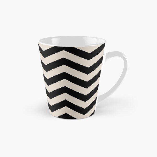 Item preview, Black and Linen White Chevron designed and sold by tonymagnerart.