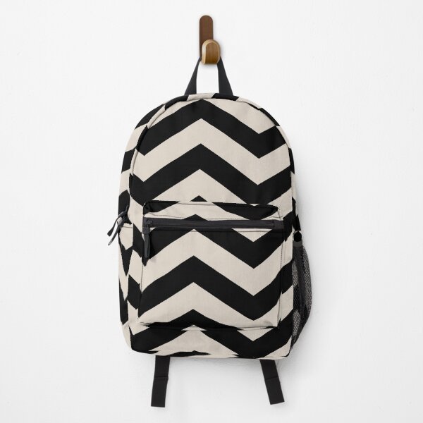 Item preview, Black and Linen White Chevron designed and sold by tonymagnerart.