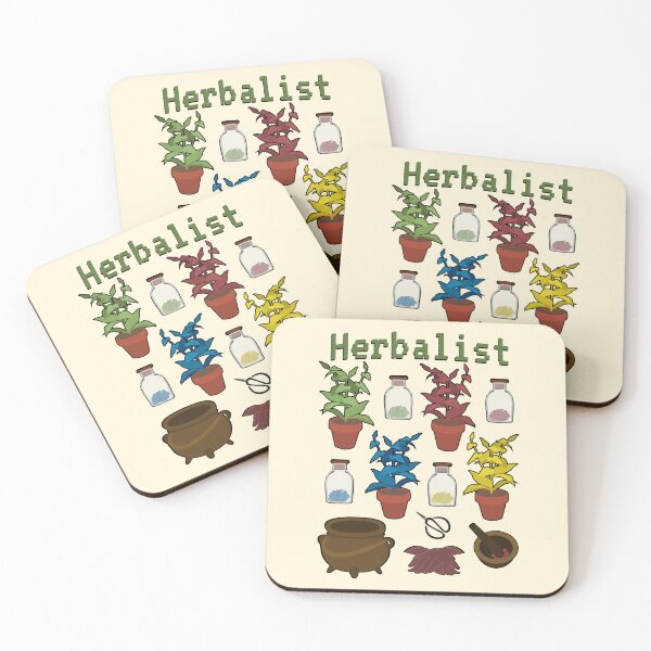 Item preview, Herbalism designed and sold by Bruna Esmanhotto.