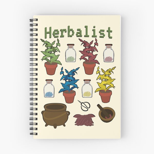 Item preview, Herbalism designed and sold by Bruna Esmanhotto.