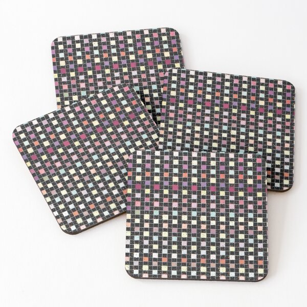 Item preview, Colorful Square Pattern With Glitch Effect designed and sold by Pevkay97.