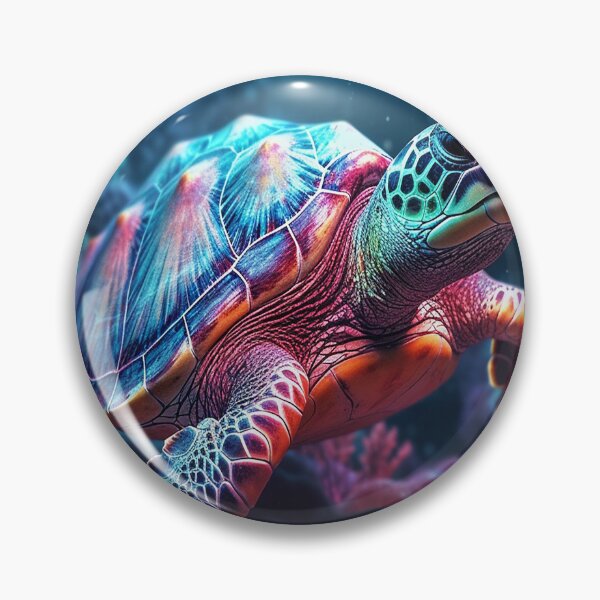 Item preview, Neon Sea Turtle designed and sold by Woz84.