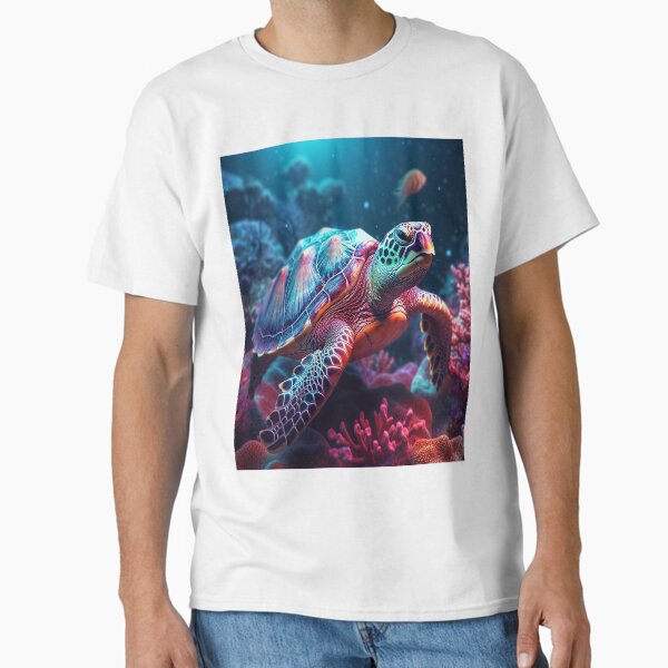 Item preview, Neon Sea Turtle designed and sold by Woz84.