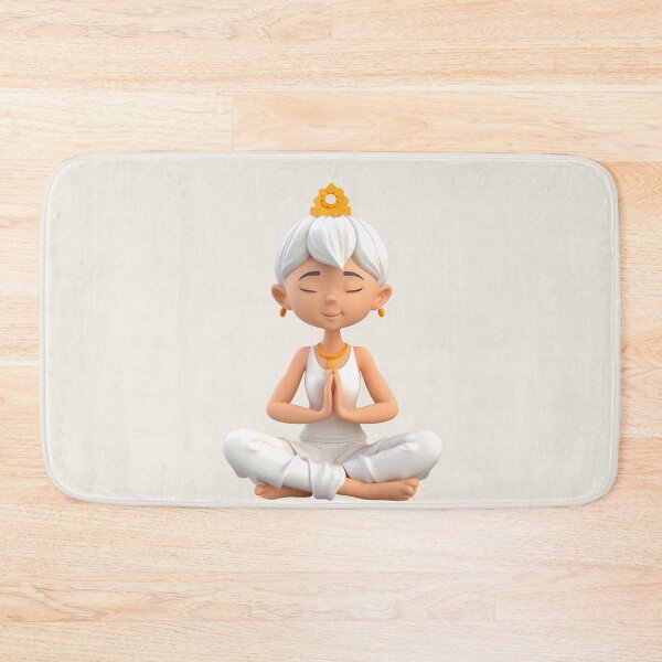 Item preview, Spiritual Joy: Peace, Love, and Zen in a Cartoon Illustration designed and sold by RetComly.