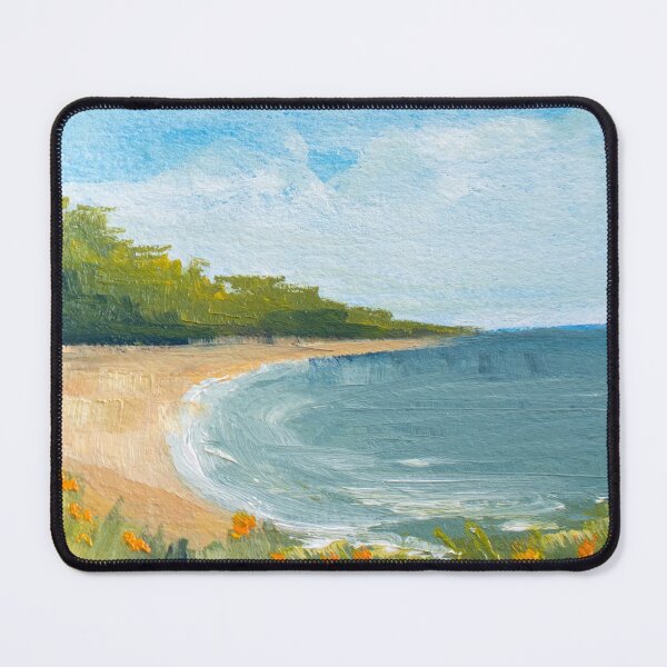 Item preview, Orange Poppies by the Beach designed and sold by TiffanyMackay.