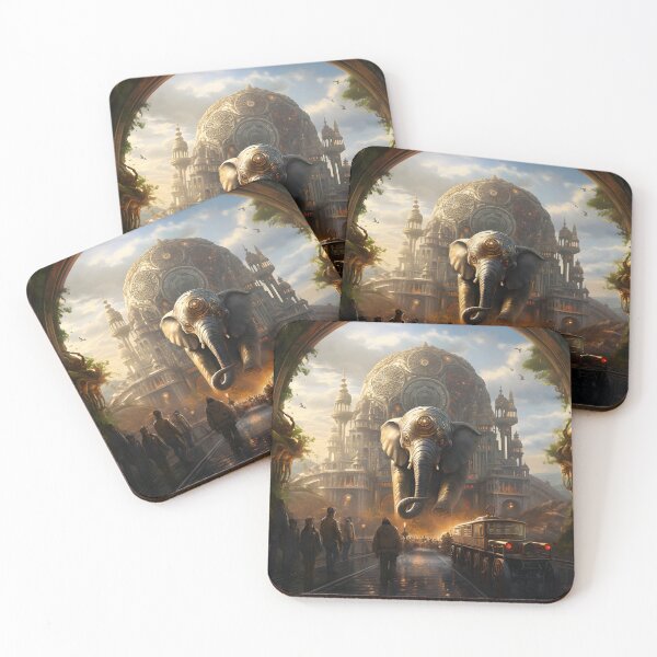 Item preview, Elephant Explorers of History designed and sold by MystiCanvas.