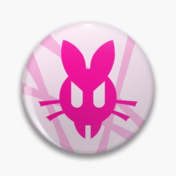 Item preview, Bunny Bite Badge designed and sold by Phil-Airdash.