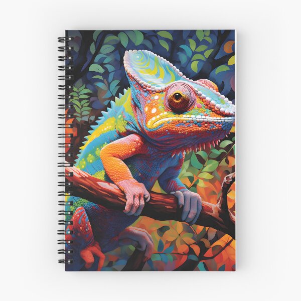 Item preview,  Chameleons of the Chromatic Forest designed and sold by MystiCanvas.