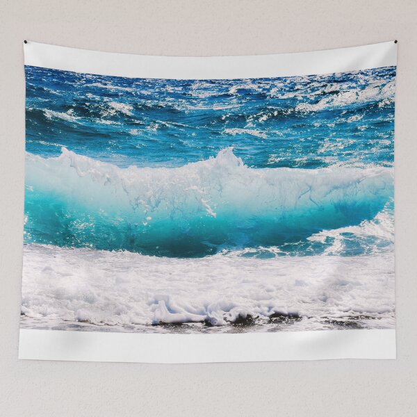 Item preview, Clear Blue Waters: Ocean Waves Caressing Sandy Beaches designed and sold by Rebekkahsdesign.