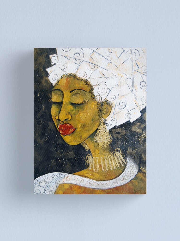Alternate view of Queen Canvas Print