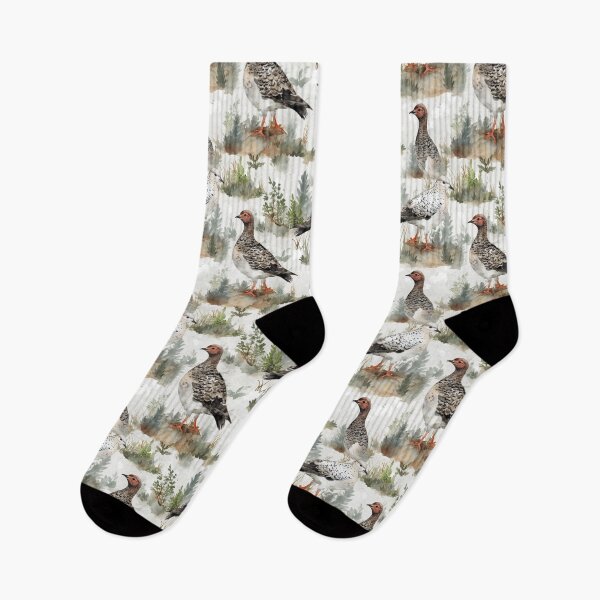 Item preview, Ptarmigan Seamless Pattern Design designed and sold by CaledoniArt.