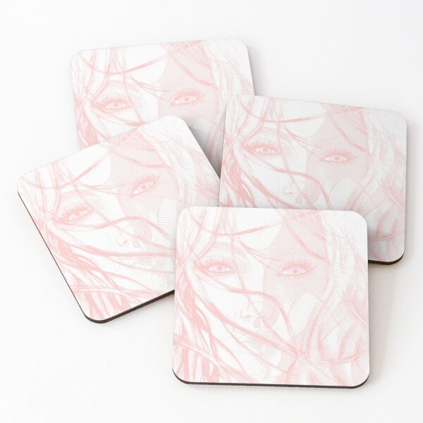 Item preview, Windy Girl, Pink Girl, Light Pink, Pretty Girl, Watercolor, Pink Watercolor, Pink Eyes, Hot Girl Pink designed and sold by Clancy Rodgers.