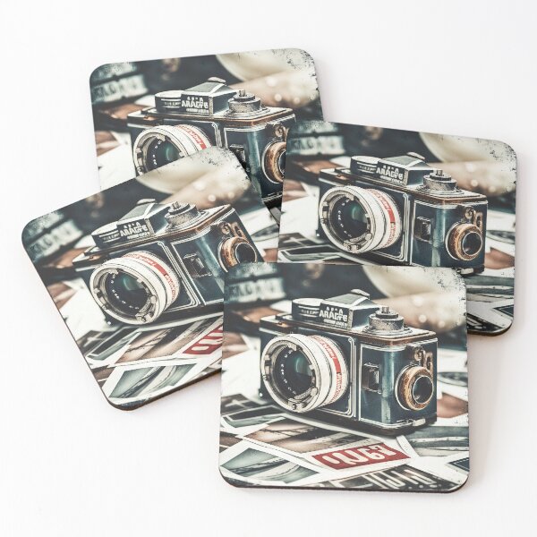 Item preview, retro analog camera, vintage, old school, designed and sold by Time4Space.
