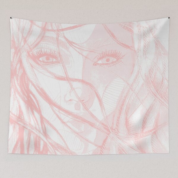 Item preview, Windy Girl, Pink Girl, Light Pink, Pretty Girl, Watercolor, Pink Watercolor, Pink Eyes, Hot Girl Pink designed and sold by Clancy Rodgers.