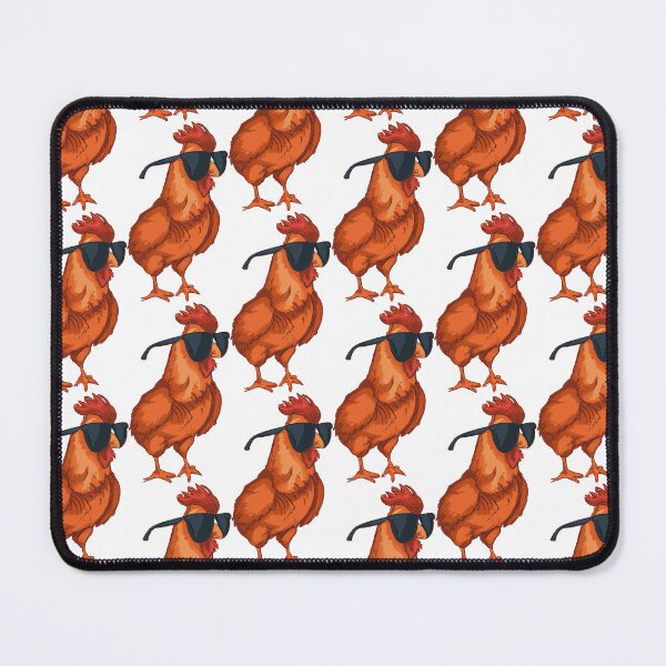 Artikelvorschau, Hahnhuhn mit Sonnenbrille im coolen Vintage-Stil entworfen und verkauft von Wild Shades.