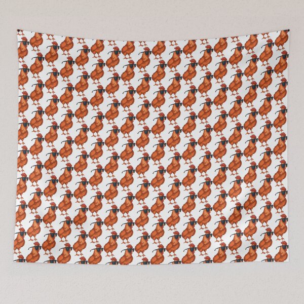 Artikelvorschau, Hahnhuhn mit Sonnenbrille im coolen Vintage-Stil entworfen und verkauft von jnhayes13.