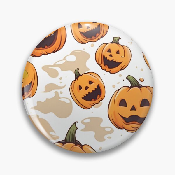 Item preview, Halloween Jack-O-Lantern Pumpkin Pattern designed and sold by WitchyWare.