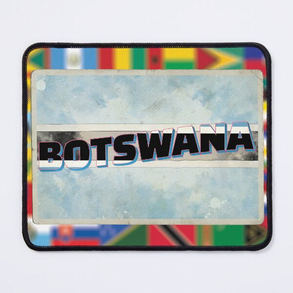 Item preview, Botswana Vintage style retro souvenir designed and sold by DeveloperProp0.