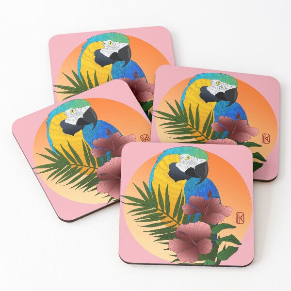 Item preview, tropical parrot designed and sold by KaishoDesign.