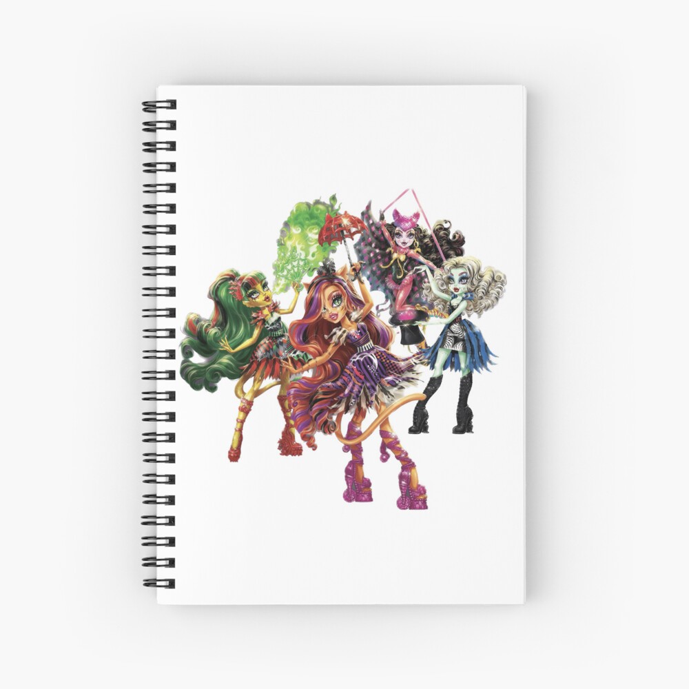 clawdeen Spiral Notebook by ARTRAVESHOP