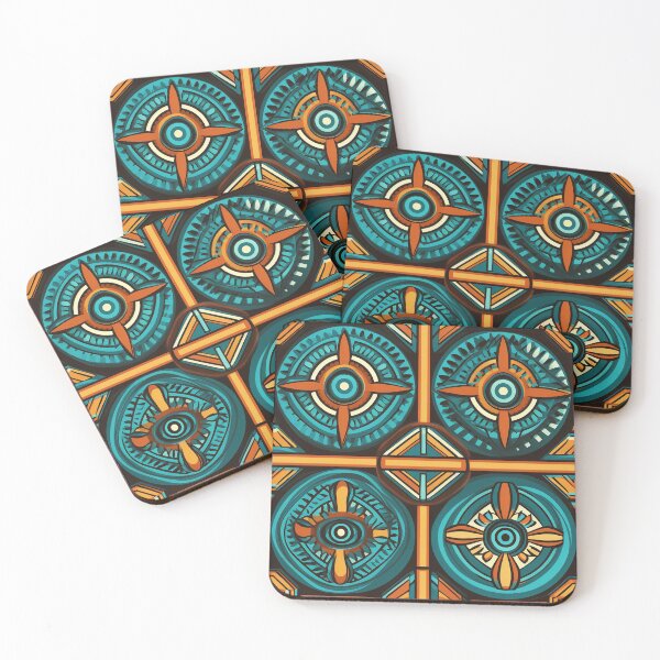 Item preview,   Worldly Tiles Collection designed and sold by CoputerEasel.
