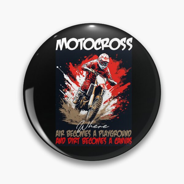 Item preview, MOTOCROSS - where air becomes a playground and dirt becomes a canvas designed and sold by Concept-Hub.