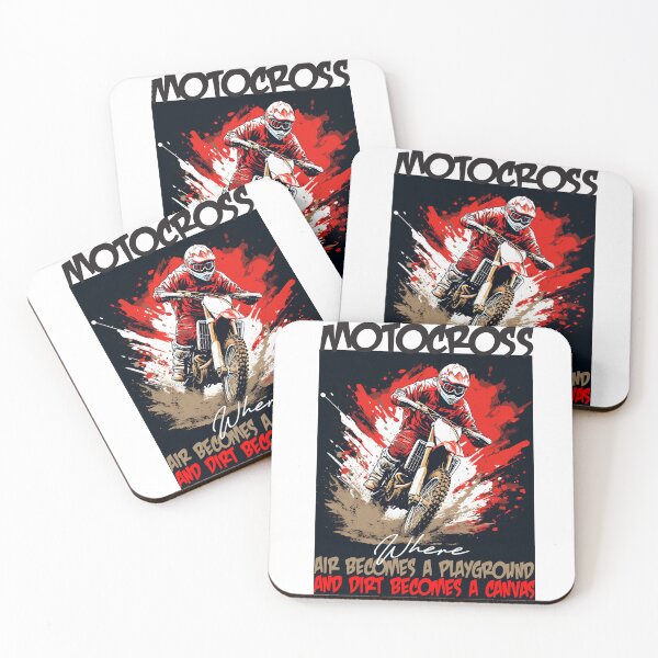 Item preview, MOTOCROSS - where air becomes a playground and dirt becomes a canvas designed and sold by Concept-Hub.
