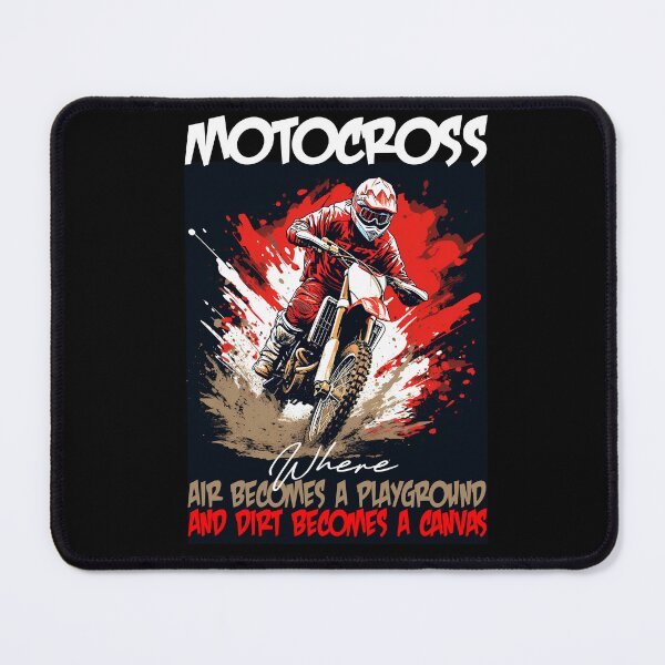 Item preview, MOTOCROSS - where air becomes a playground and dirt becomes a canvas designed and sold by Concept-Hub.