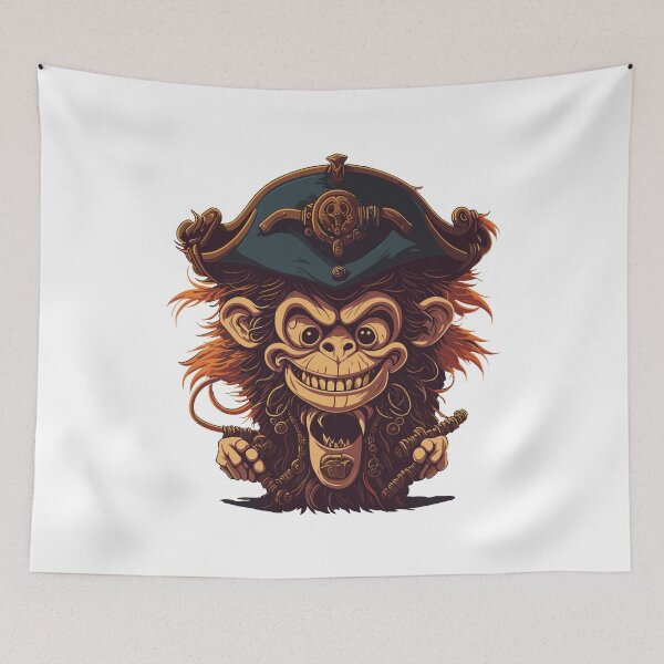 Item preview, Monkey Pirate designed and sold by BeeSoL.