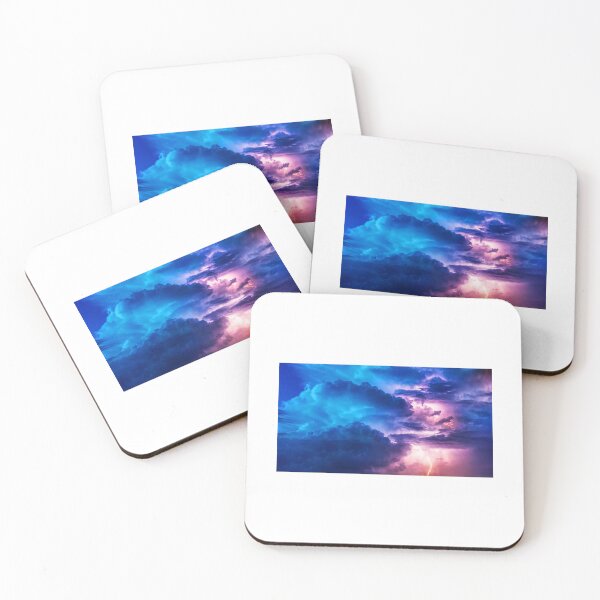 Item preview, Purple Storms: Dramatic Thunderclouds and Electric Skies designed and sold by Rebekkahsdesign.