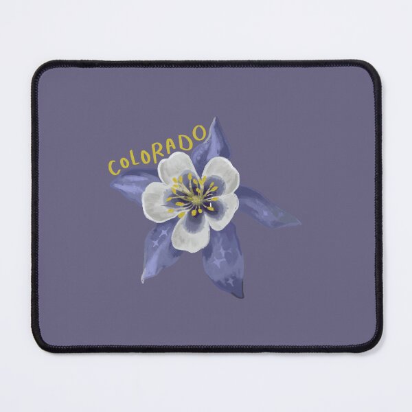 Item preview, colorado state flower - colorado blue columbine designed and sold by red-rot.