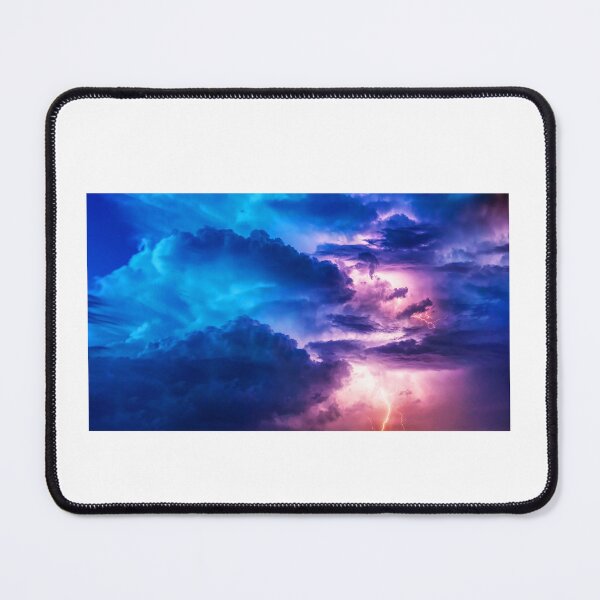 Item preview, Purple Storms: Dramatic Thunderclouds and Electric Skies designed and sold by Rebekkahsdesign.
