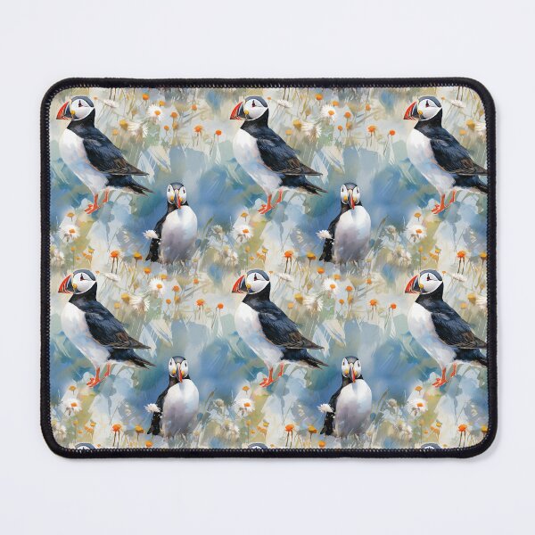 Item preview, Puffin Seamless Pattern Design designed and sold by CaledoniArt.