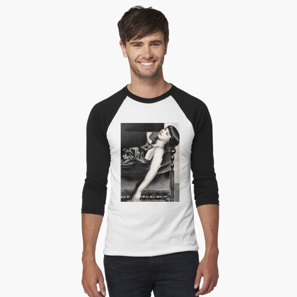 Item preview, Baseball ¾ Sleeve T-Shirt designed and sold by CorneAkkers.