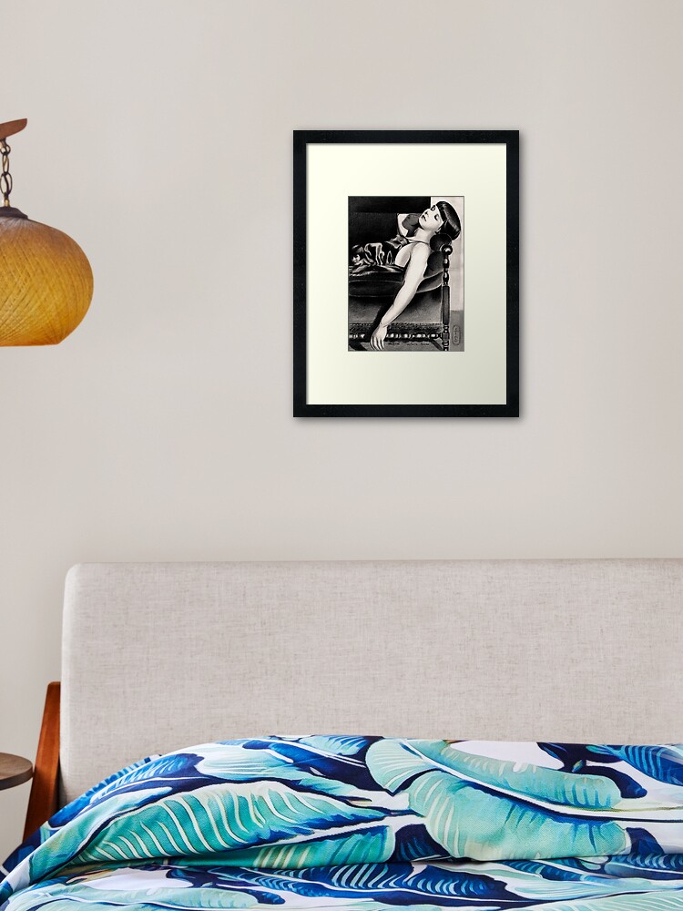 Thumbnail 1 of 7, Framed Art Print, Lulu – 21-07-23 designed and sold by CorneAkkers.