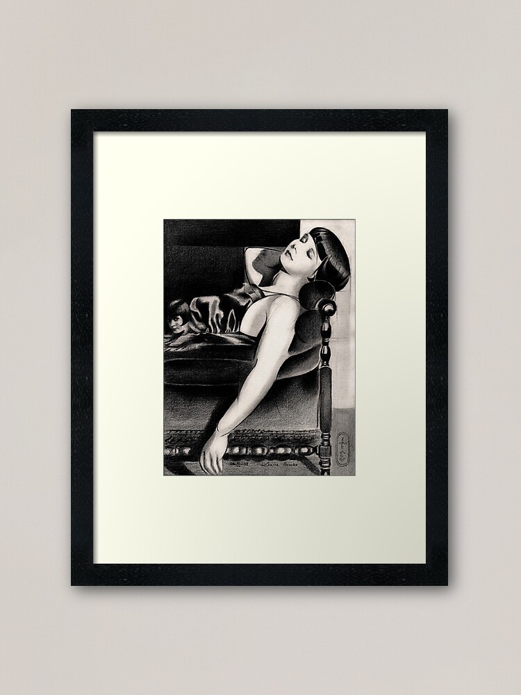 Thumbnail 2 of 7, Framed Art Print, Lulu – 21-07-23 designed and sold by CorneAkkers.