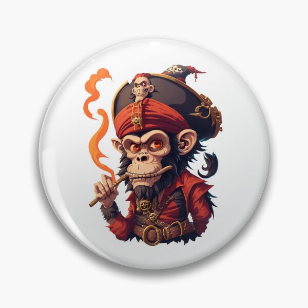 Item preview, Monkey Pirate designed and sold by BeeSoL.
