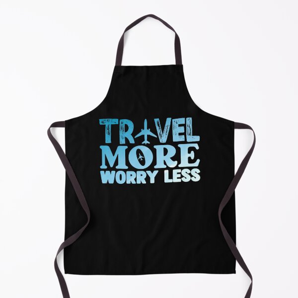 Item preview, Travel More Worry Less designed and sold by WiseNomad.