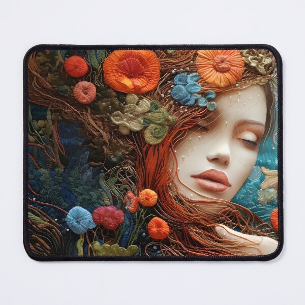 Item preview, "Artistic Fusion: Neo-Fauvist Embroidery Dynamic Textures" designed and sold by Art-Vortex-fr.