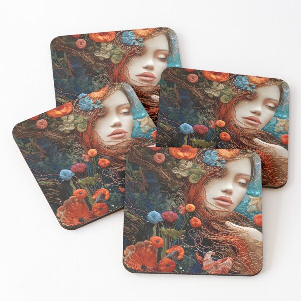 Item preview, "Artistic Fusion: Neo-Fauvist Embroidery Dynamic Textures" designed and sold by Art-Vortex-fr.