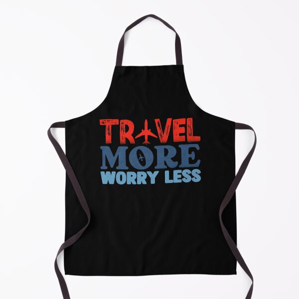 Item preview, Travel More Worry Less designed and sold by WiseNomad.