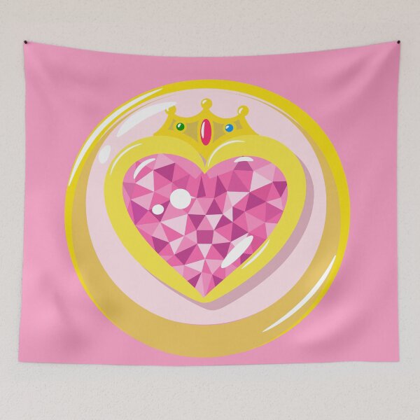 Item preview, Sailor shibi moon heart brooch designed and sold by yessebel.
