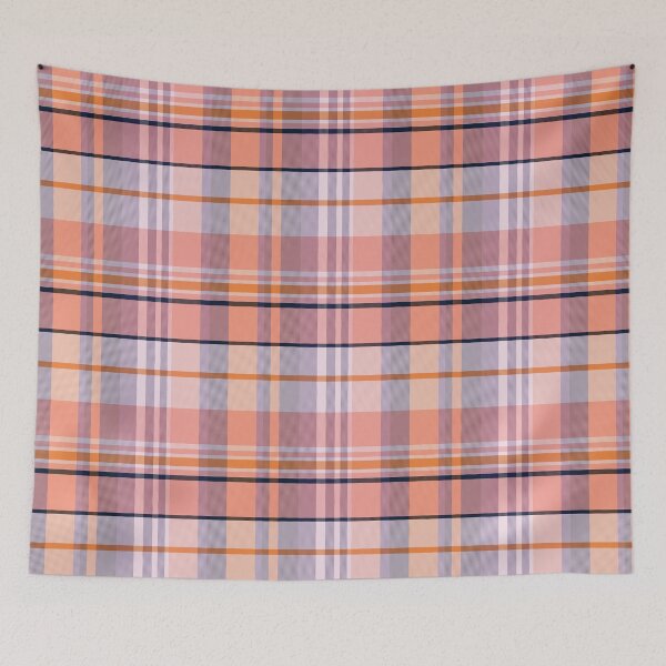 Item preview, Summer Aesthetic Iona 1 Hand Drawn Textured Plaid Pattern designed and sold by GenAumonier.