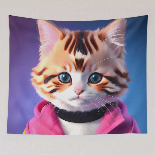 Item preview, Cosplay Cat - Modern Digital Art designed and sold by Ai-michiart.