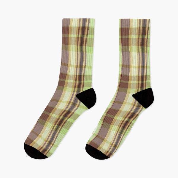 Item preview, Autumn Aesthetic Conall 1 Hand Drawn Textured Plaid Pattern designed and sold by GenAumonier.