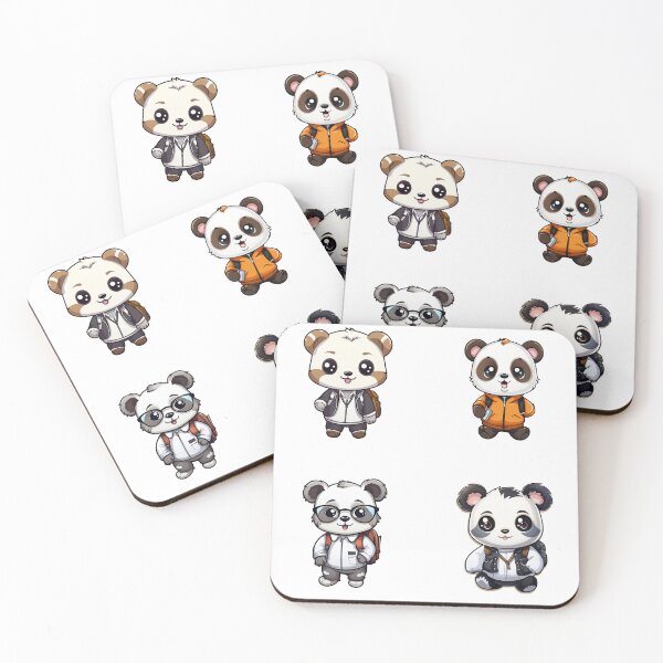 Item preview, Back to School Panda Pack designed and sold by ArtbyAiGallery.